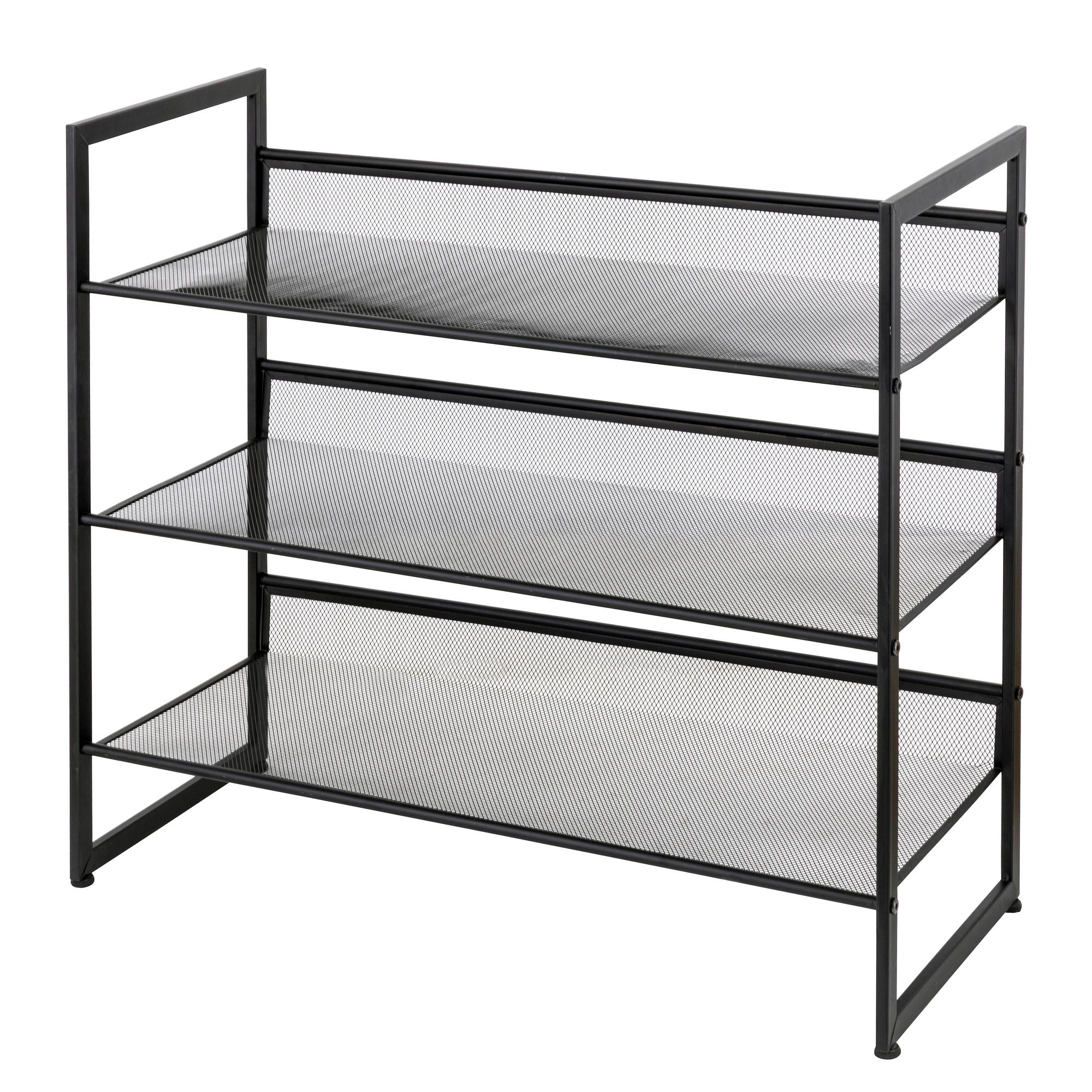 Tecnor shoe rack metal black 63 cm 0