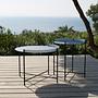 EDGE Serviertisch 76cm Taubenblau 1