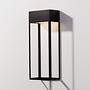 Moby LED Wall Light 1-Lamp Aluminum Black 1