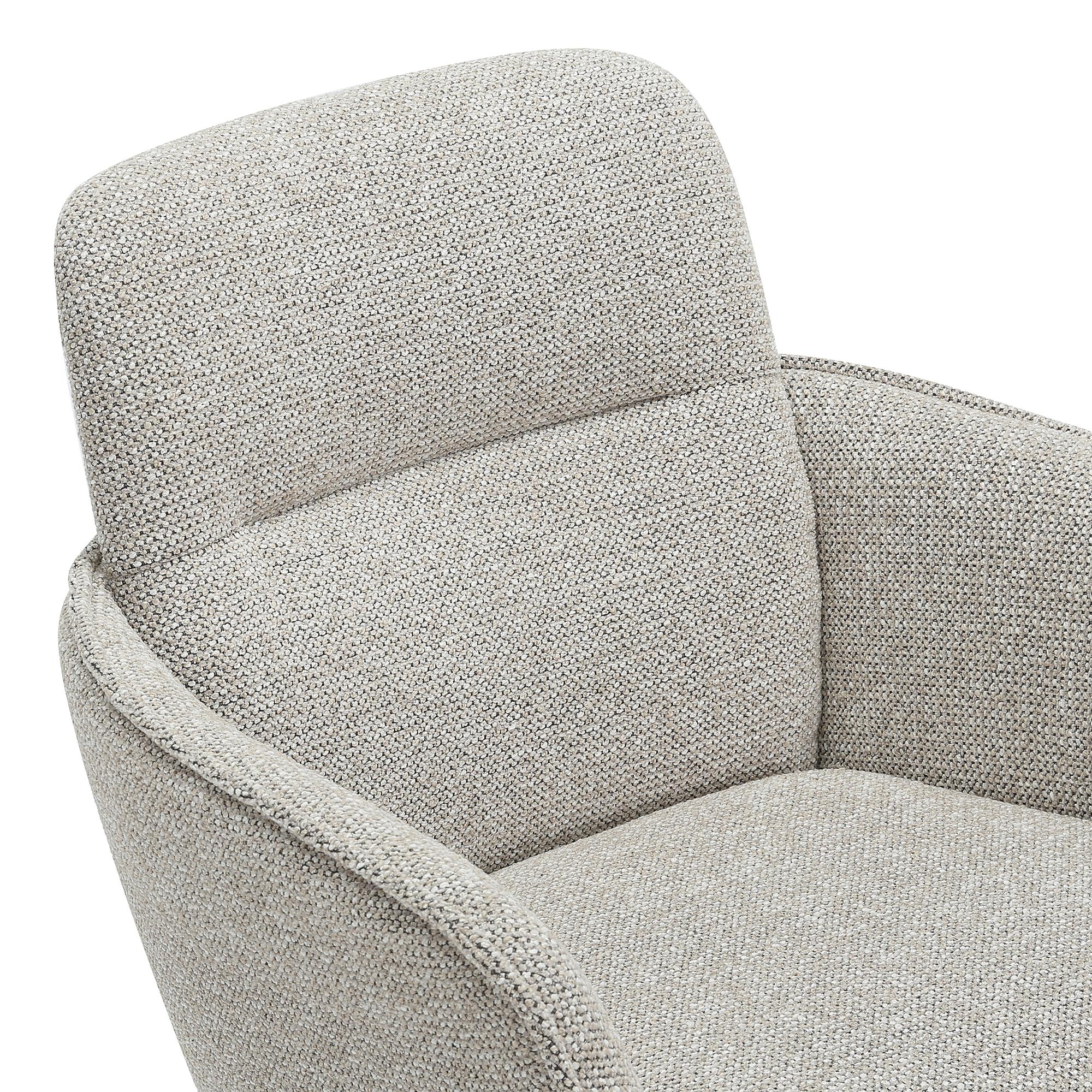 Chegas Armlehnenstuhl Lichtgrau 4