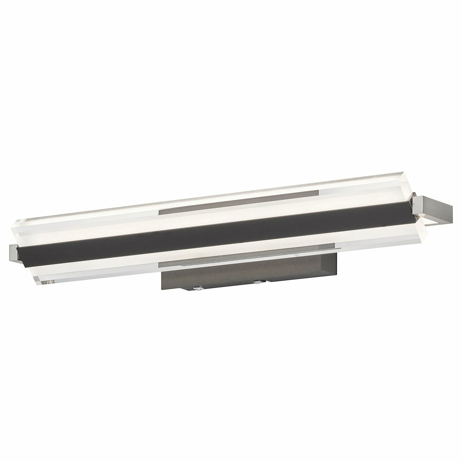 LED-Wandleuchte 1-flammig Metall Kunststoff Weiß 0