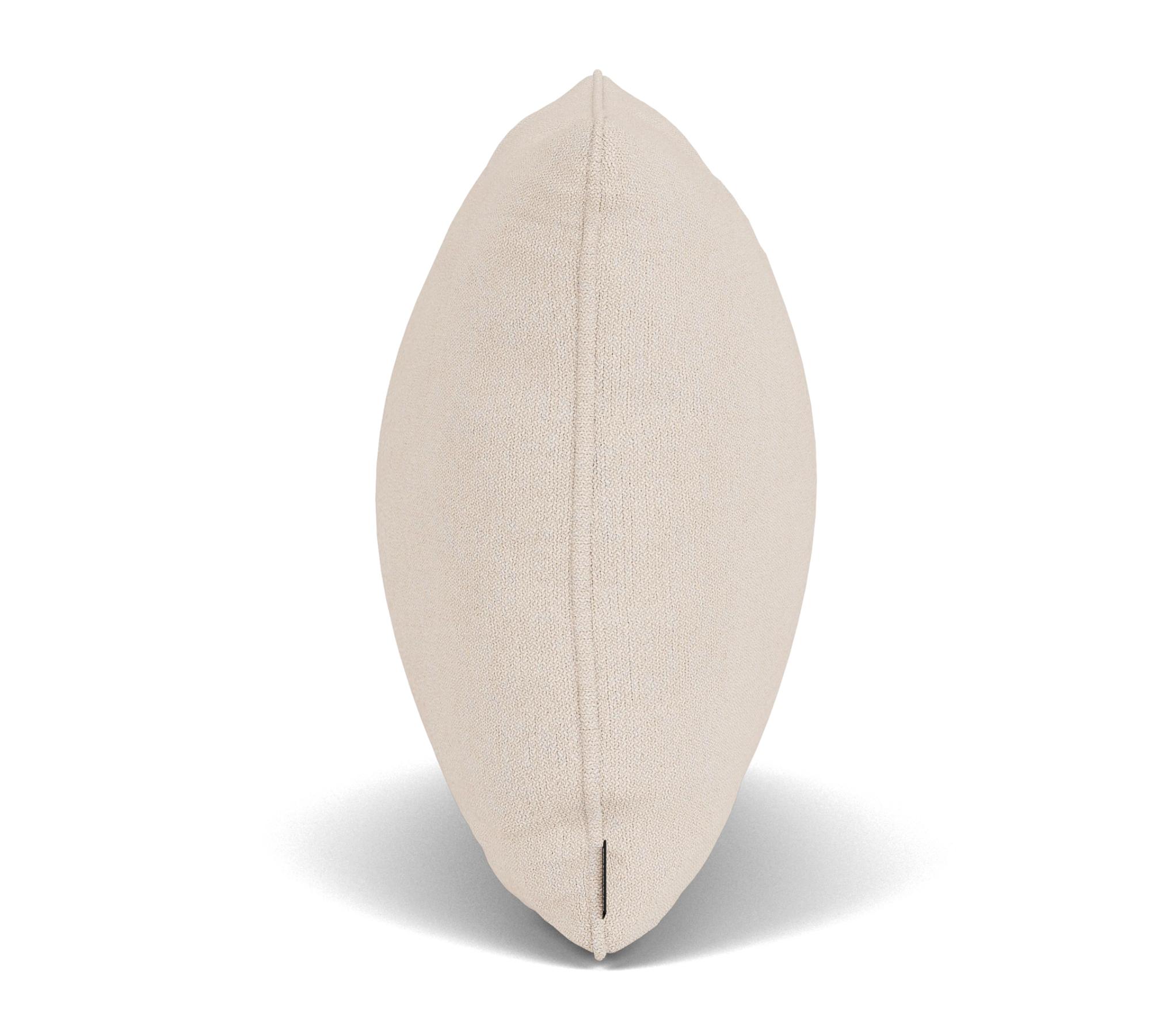 Posh Kissen Mark Sand mit Daunenfüllung 40 x 60 cm 2