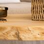 Nuru Nachttisch Holz Metall Kiefer 2