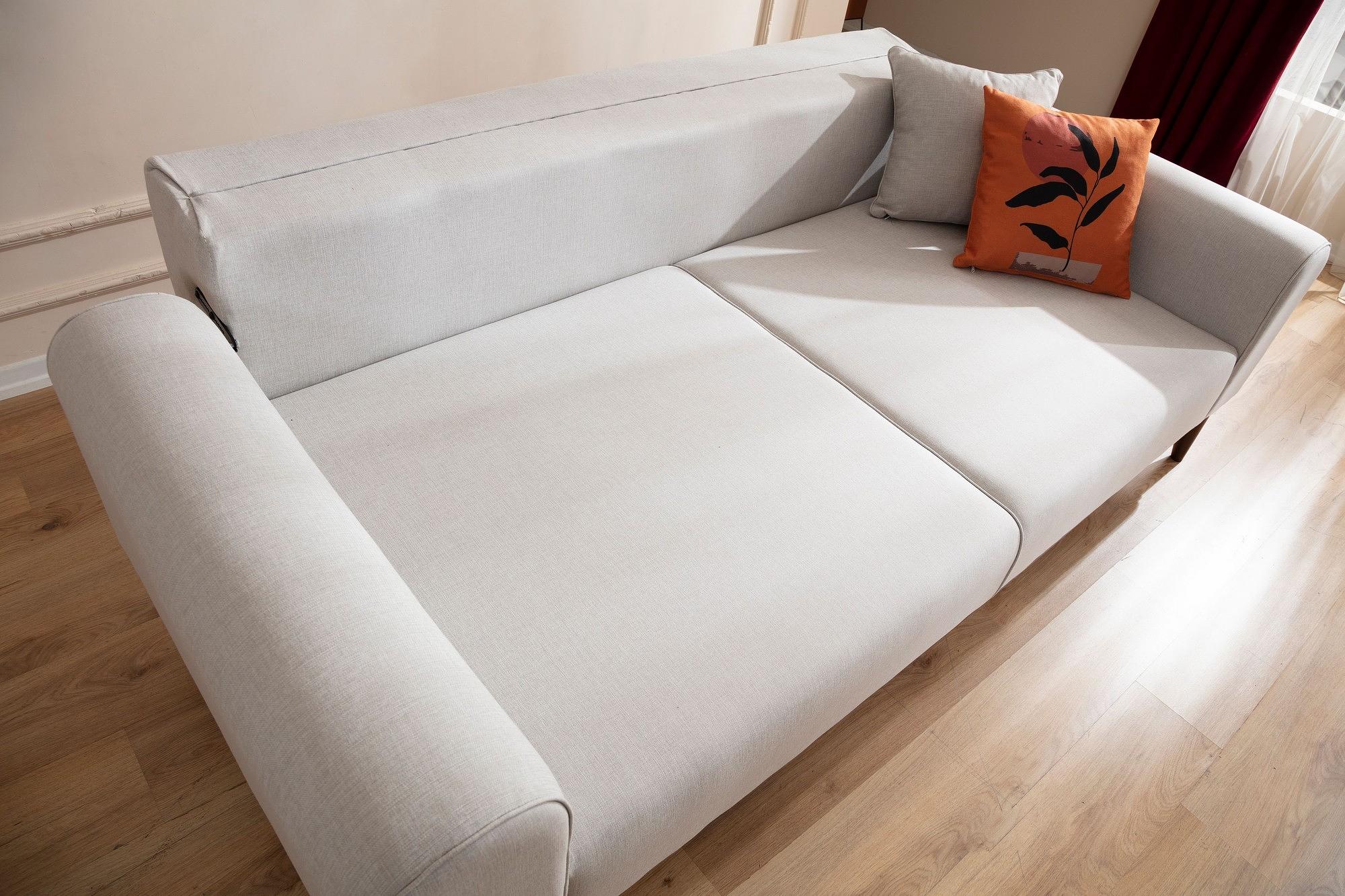 Cofi 3-Sitzer Schlafsofa Creme 7