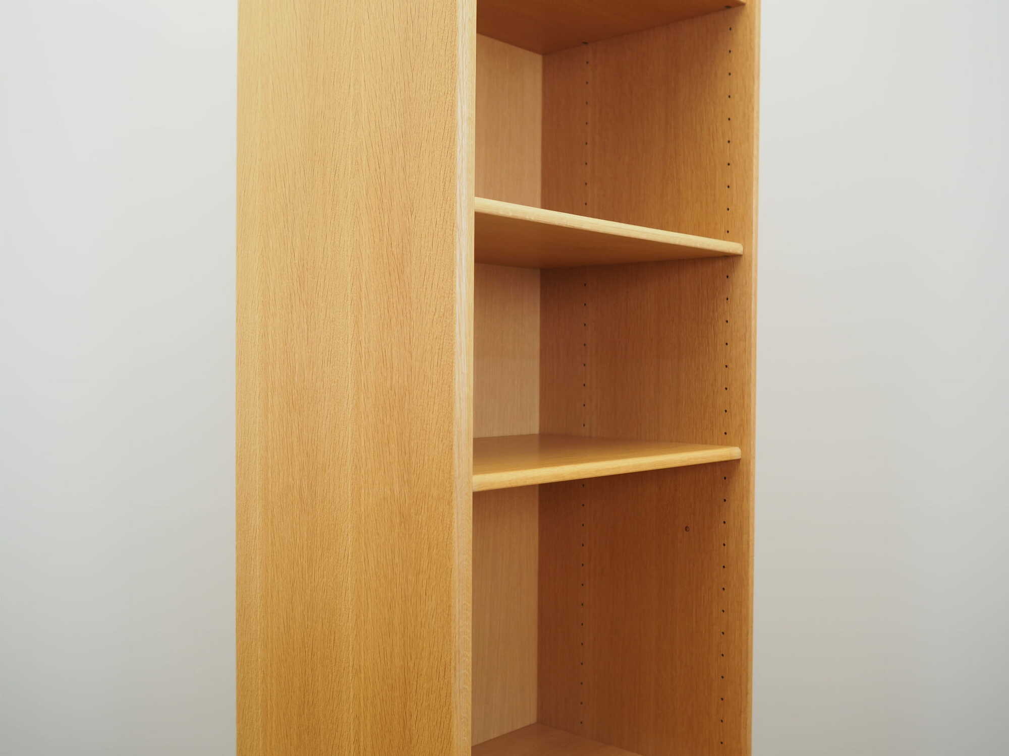 Vintage bookshelf, ash wood, brown, 1960s 6