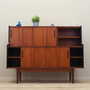 Vintage Highboard Teakholz Braun 1960er Jahre 2