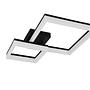 Camino LED Ceiling Light with 2 Squares Black 4