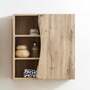 Badschrank Wotaneiche Dekor 4