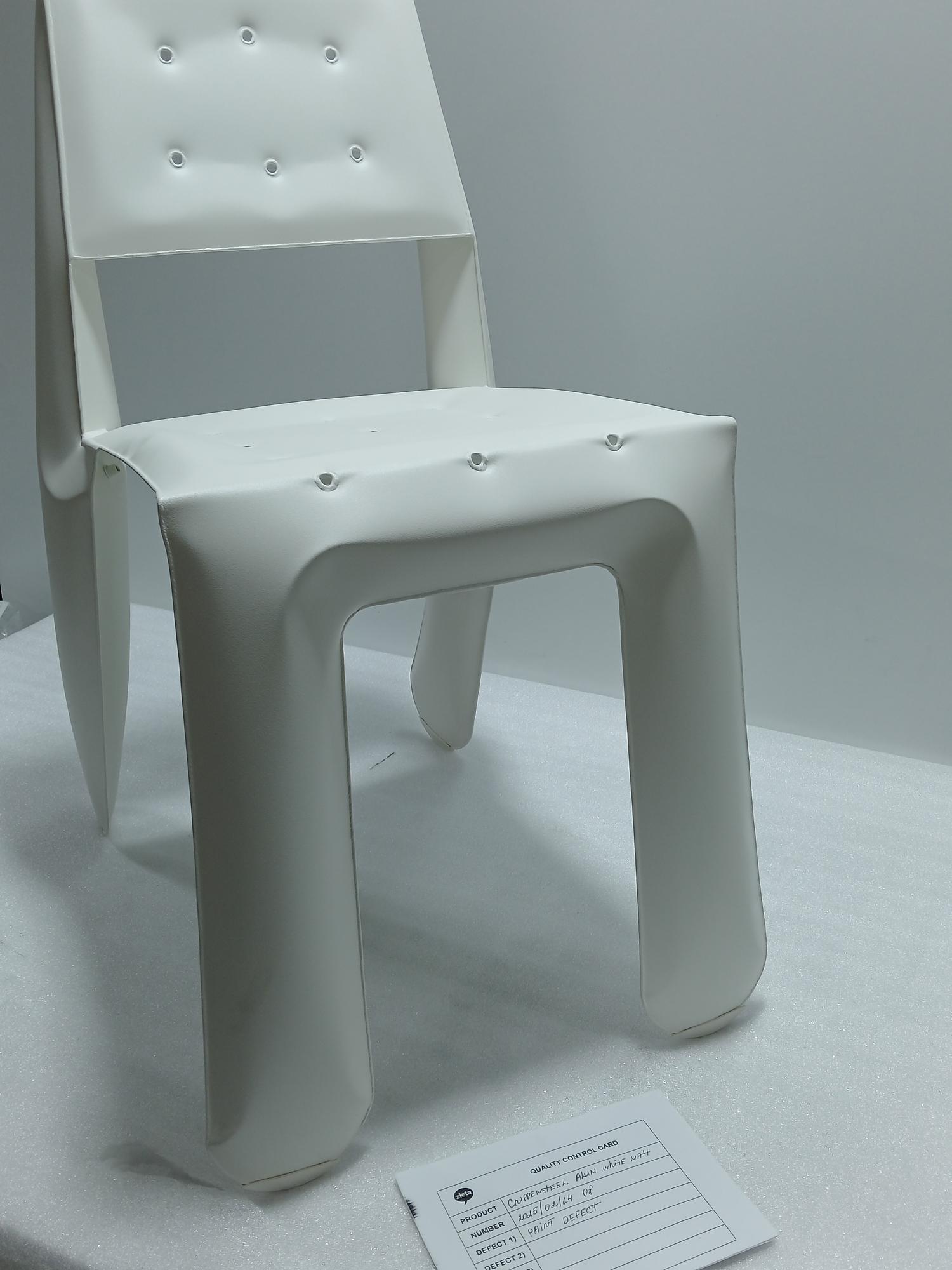 Chippensteel 0.5 Chair Aluminum White Matte 1