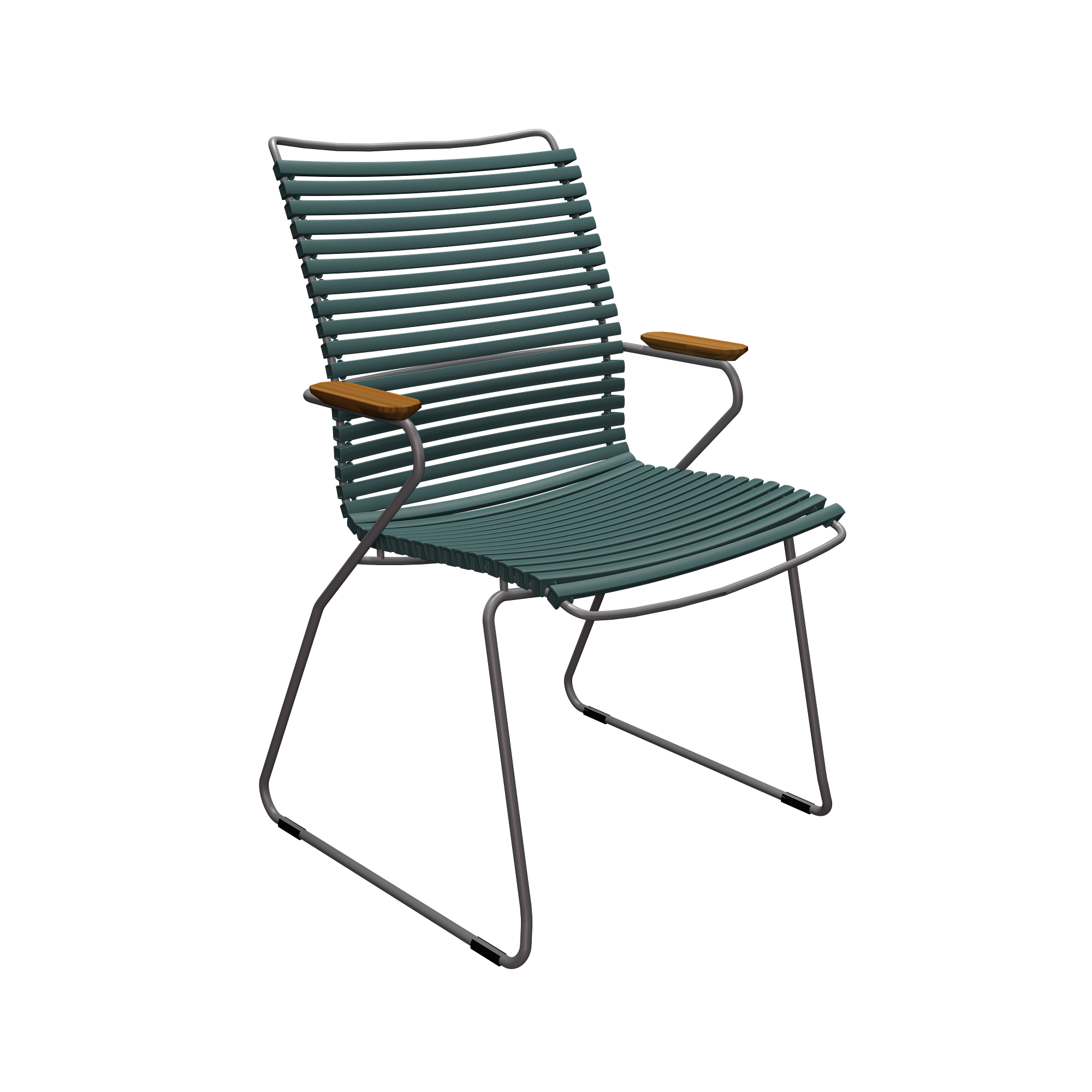 Click Esszimmer-Armlehnstuhl Grün 0