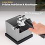Abklopfbehälter für Siebträger Edelstahl Silber 1