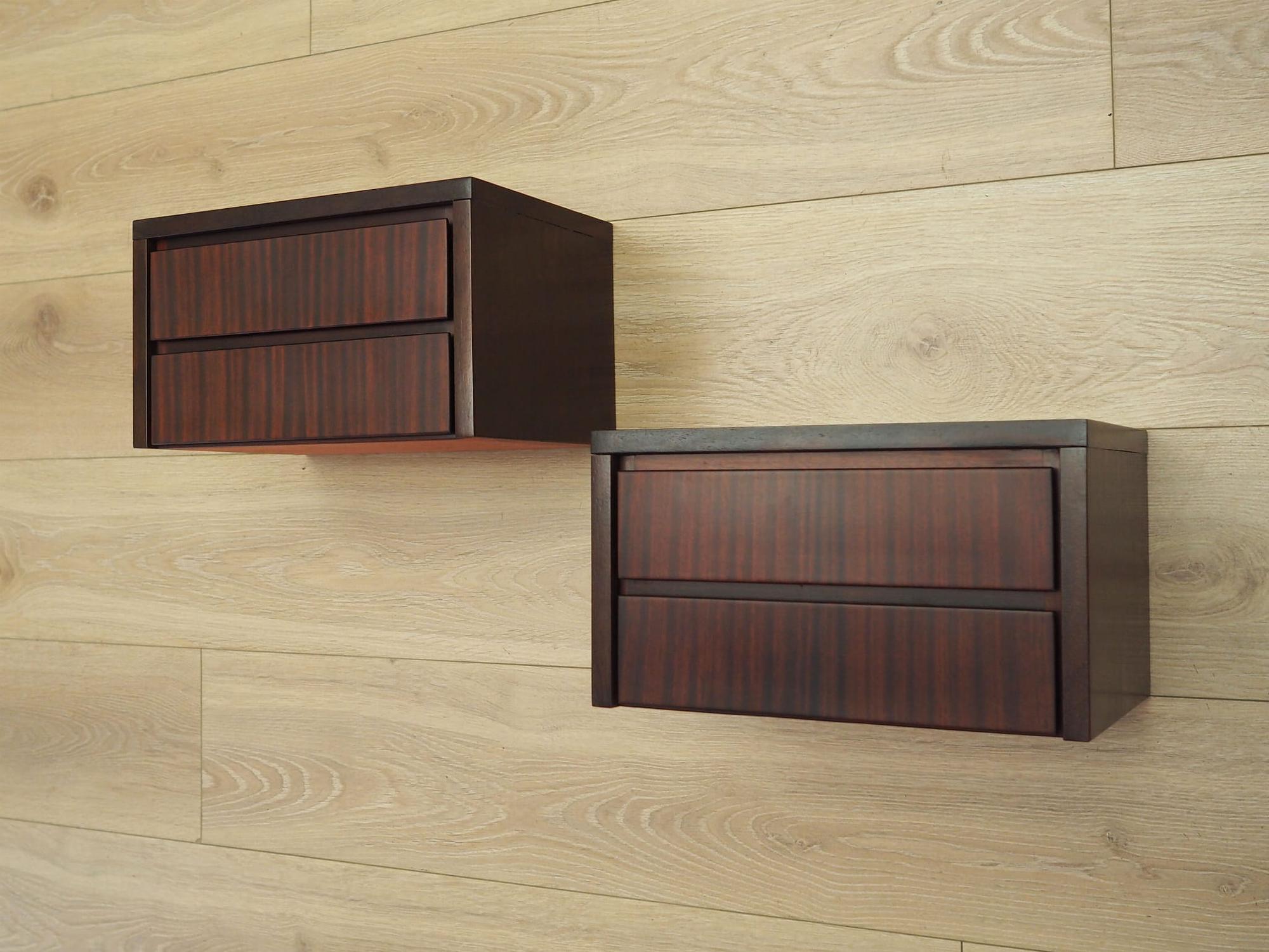 2x Hängenachttisch 1970er Jahre 2