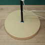 Vintage floor lamp metal pink 1970s 3