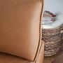 2,5-Sitzer Sofa Leder Braun 6