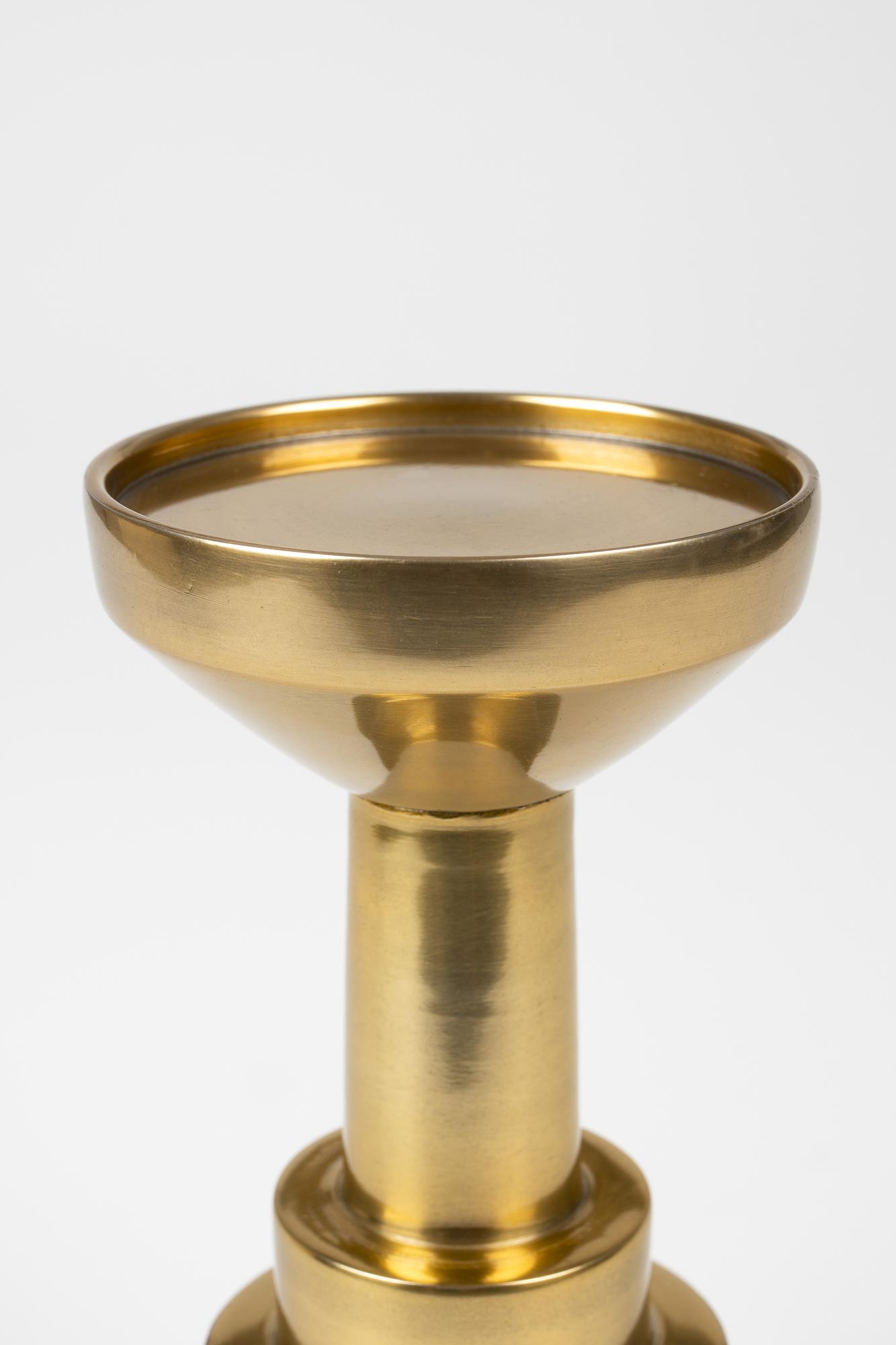 Glam Candleholder Aluminum 3