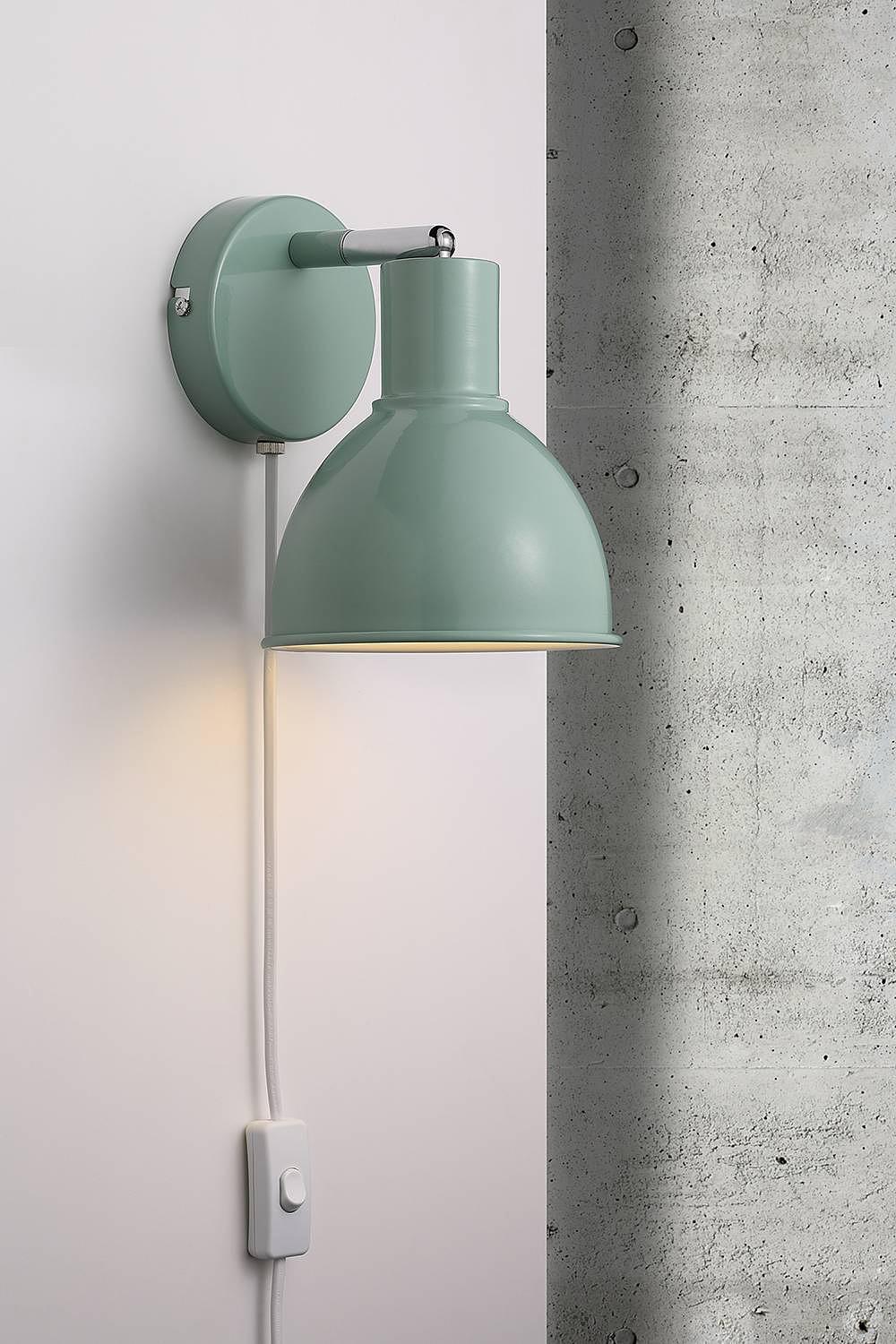 Wandleuchte Pop Aluminium Grün 2