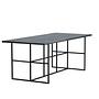 Leif Dining Table Black Smoked Glass 4