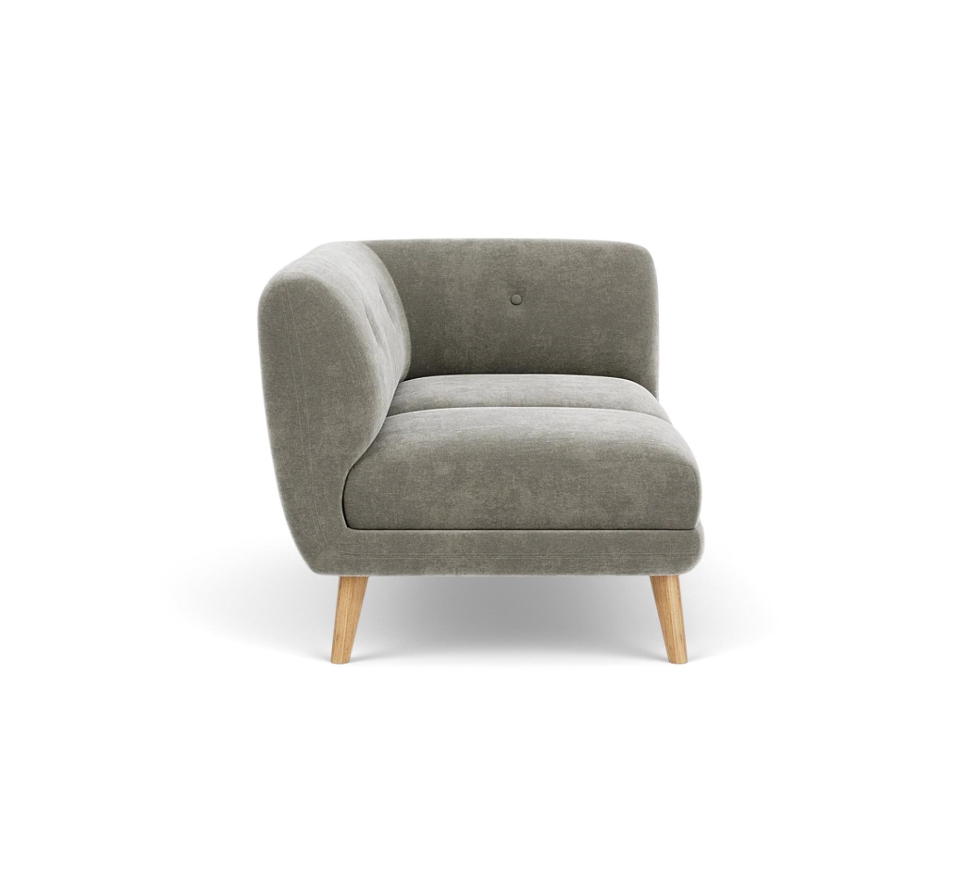 Alfred Modul 2-Sitzer Rechts Planet Grey Green 6