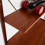 Teak shelf Brown 1960s 11
