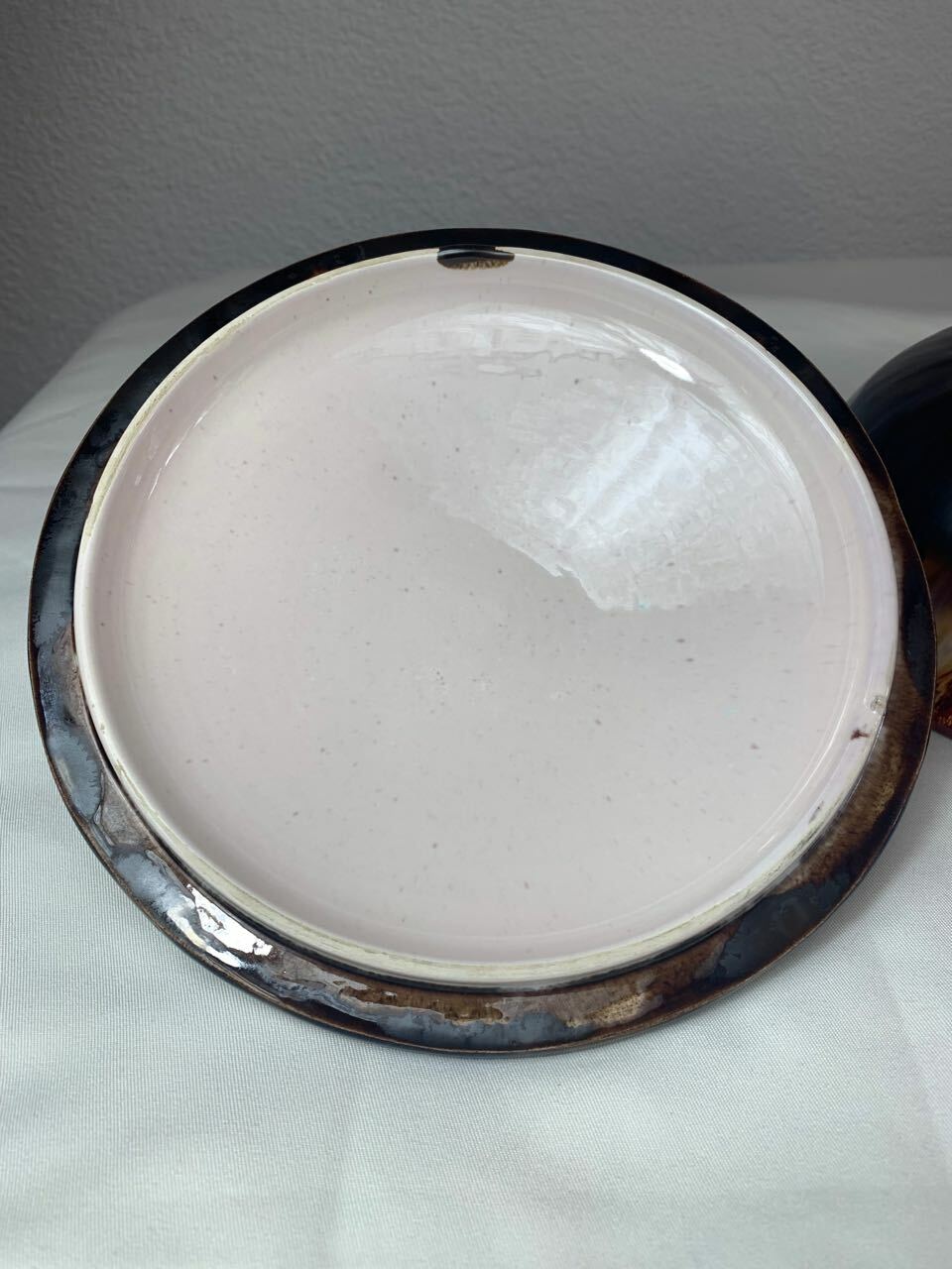 Vintage Schüssel Keramik Mehrfarbig 1