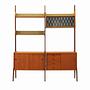 Ergo Regal-System Teakholz 1960er Jahre

--->

Ergo Shelving System Teak 1960s 0