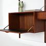 Regalwand Teakholz 1960er Jahre 14