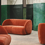 Design-Award-Winning Paula Sofa 2-Sitzer Moss Rust 3