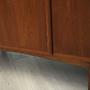 Vintage Highboard Teakholz Braun 1960er Jahre 13