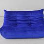 Togo Sofa 2-seater velvet cobalt blue 4
