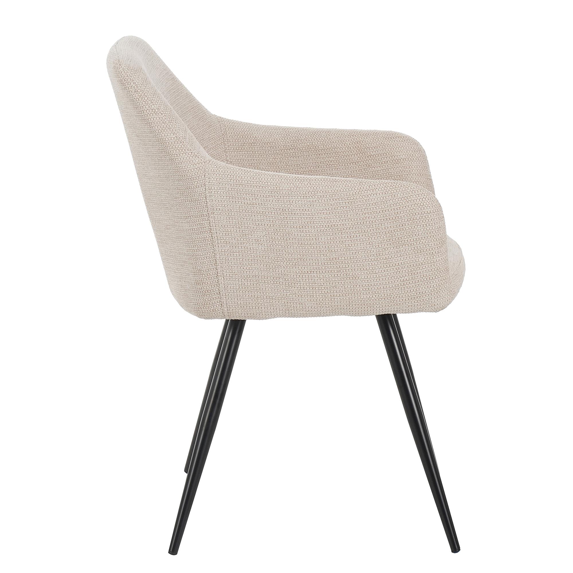 Armchair NAPIDO Set of 2 Grey 3
