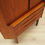 Vintage Eckschrank Teakholz Braun 1970er Jahre 10
