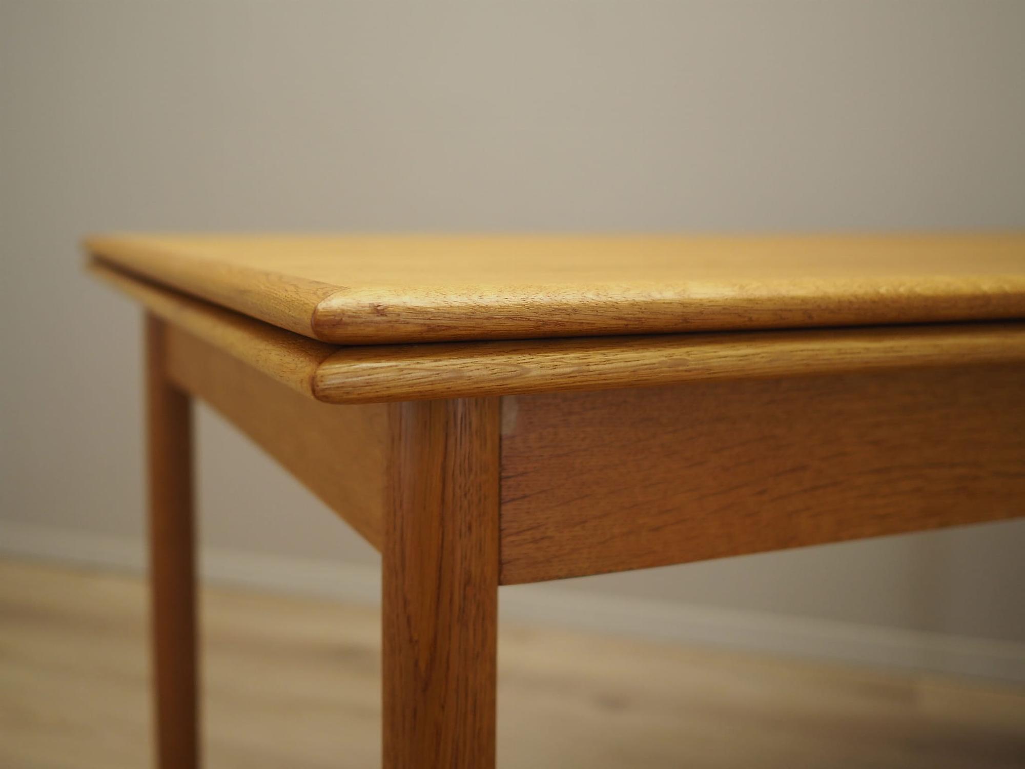 Dining table ash wood 1970s 13