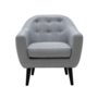 Ritchie Sessel Textil Holz Pearl Grey 6
