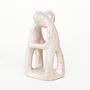 Abstract Sculpture Cream 1980s 1