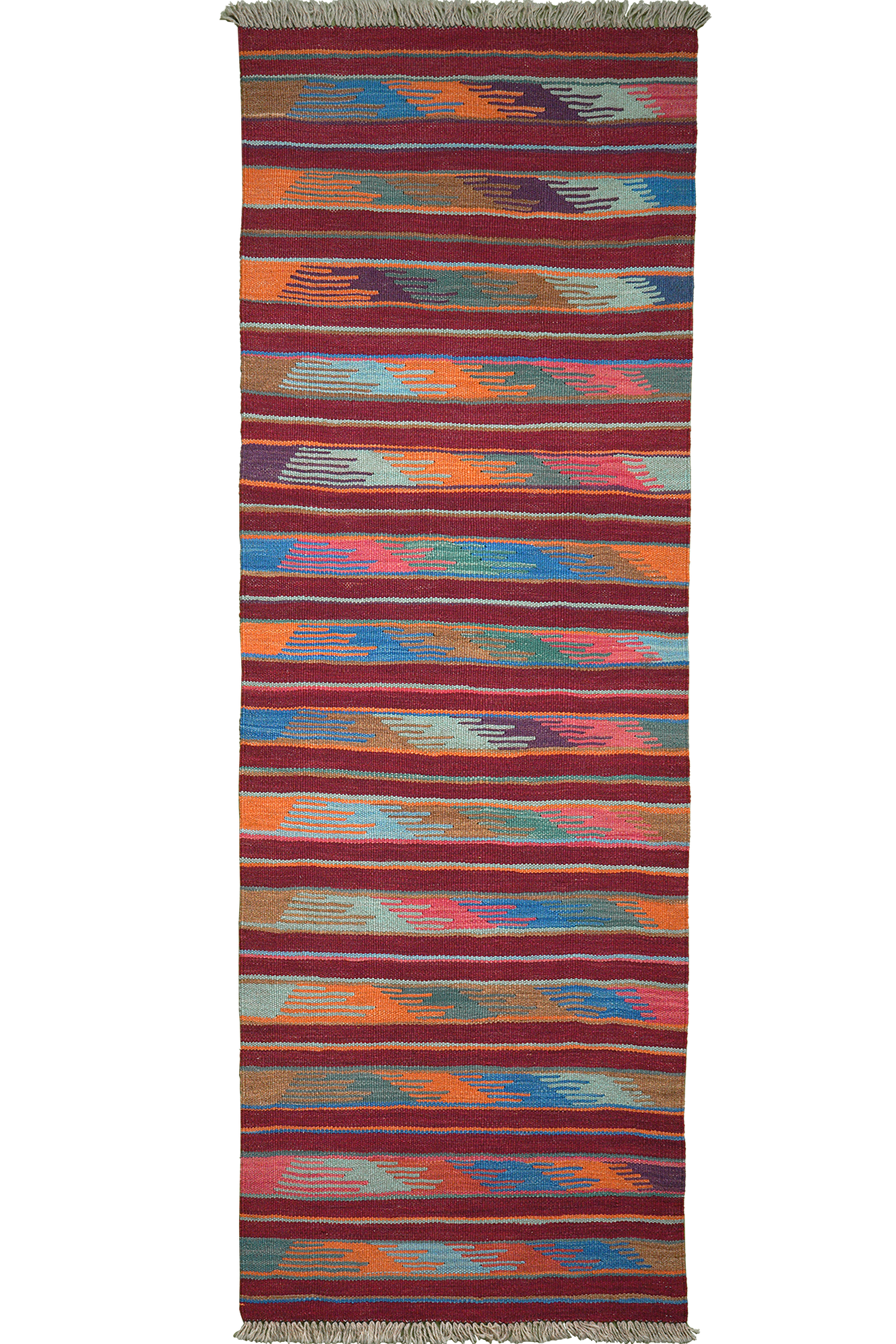 Kelim Gashgai Carpet Wool Multicolored 0