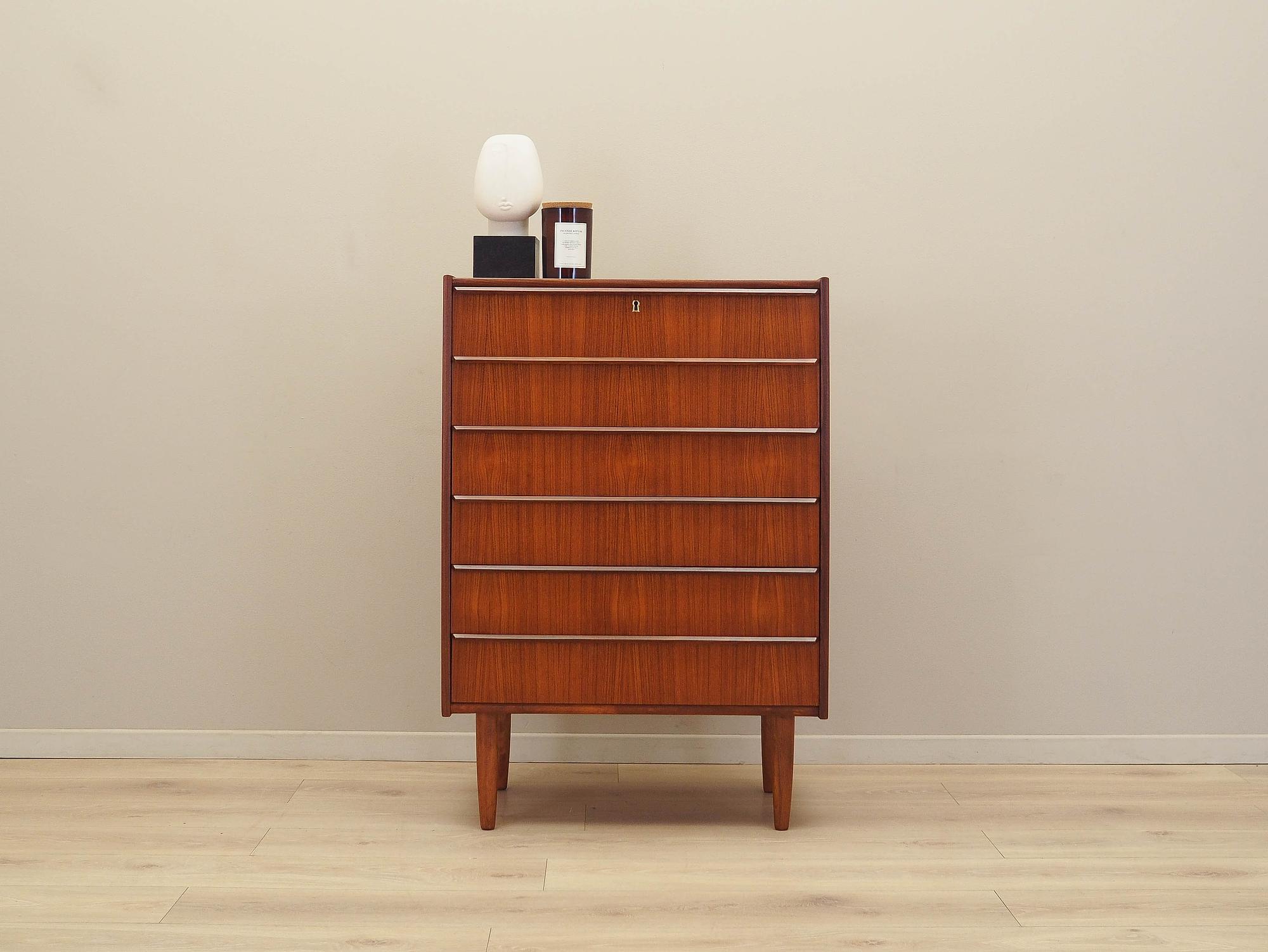 Teak-Kommode 1970er Jahre Braun 1