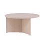 Saltö Coffee table Small White stained Wood 7
