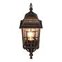 Wall lamp Volturno TypeA cast aluminum rust brown 4