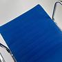 Vitra EA108 Chair Chrom Hopsack Blau 6