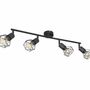 Ceiling light Xara III iron 4-light 2