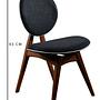 2x Touch Chair Linen Anthracite 5
