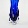 Cobalt vase blue 1970s 3