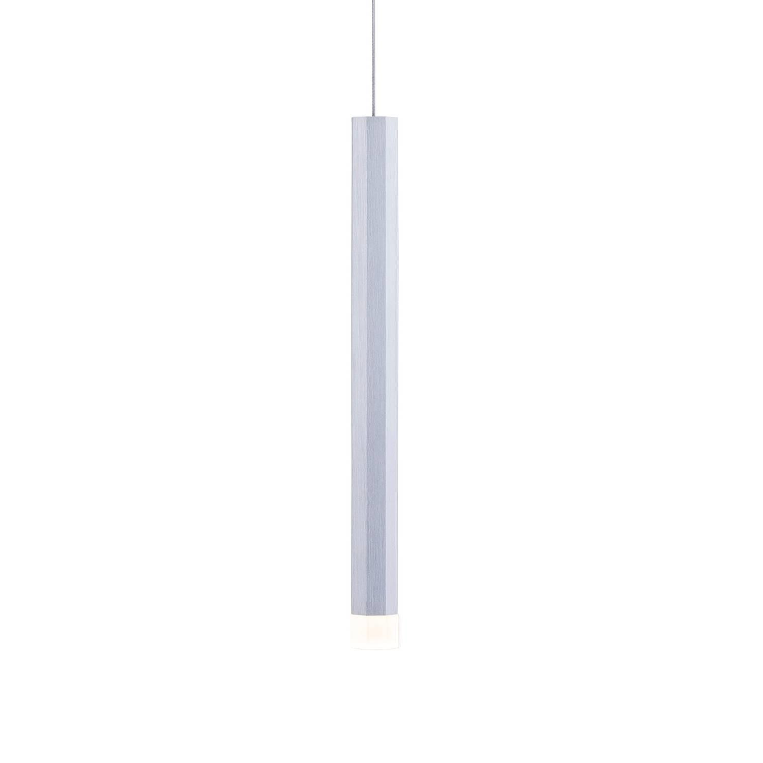 LED-Pendelleuchte Bruno III Silber 0