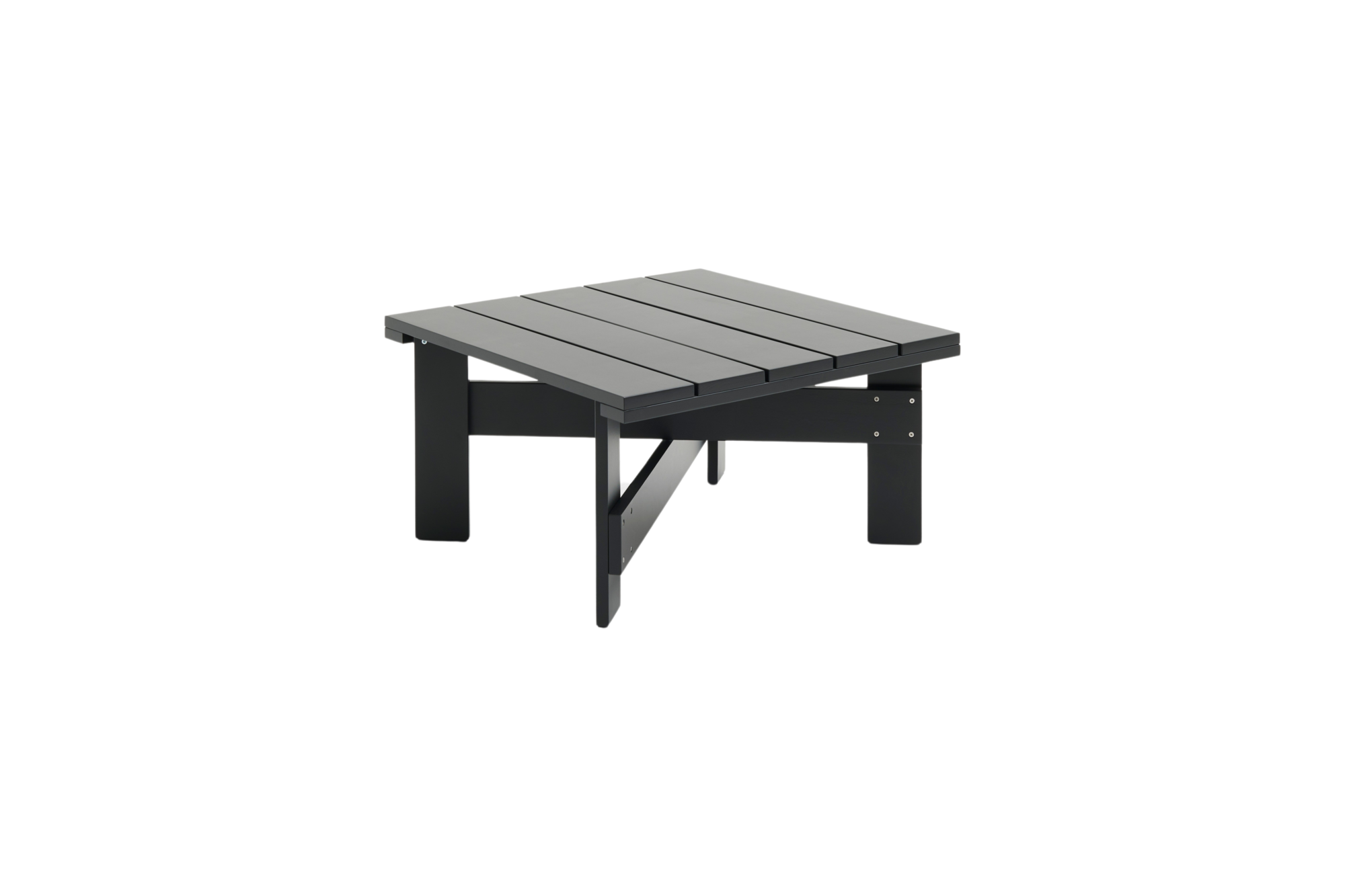 Crate Couchtisch Schwarz 0