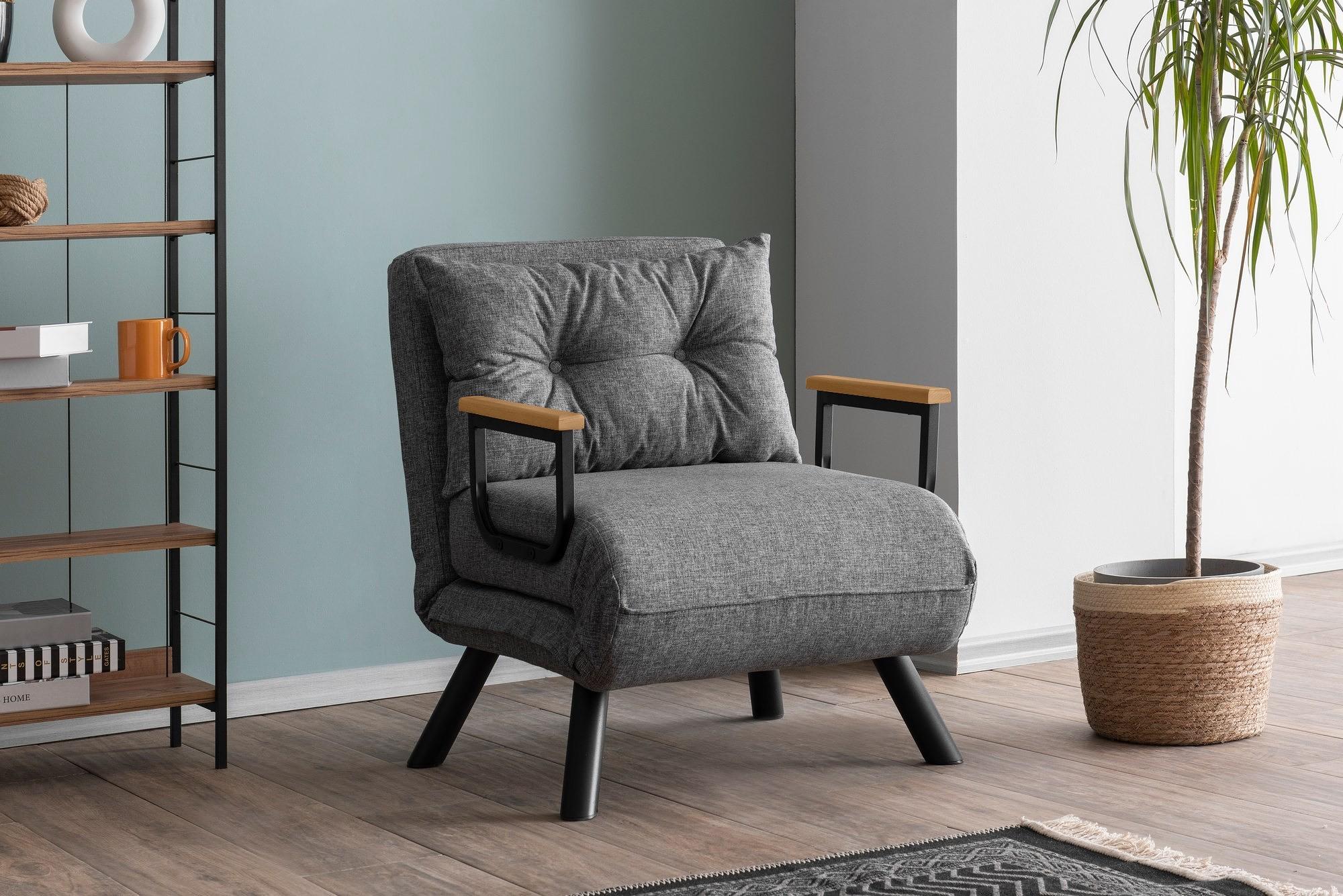 Sando Armchair Light Grey 1