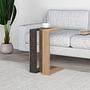 Coffee Table Wood Veneer Dark Coffee Hitit Sapphire 1