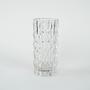 Crystal vase Transparent 1960s 3