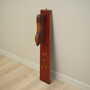 Vintage Wandschmuck Holz Braun 1970er Jahre 1