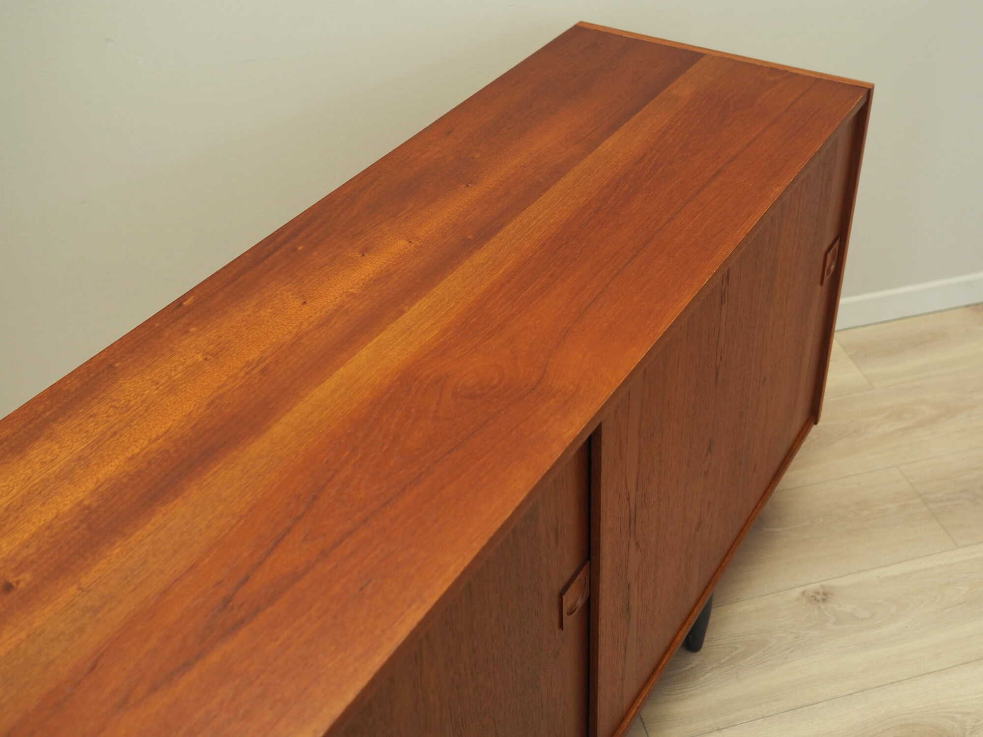 Vintage Sideboard Teakholz Braun 1970er Jahre 9