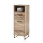Badschrank Holz Metall 0